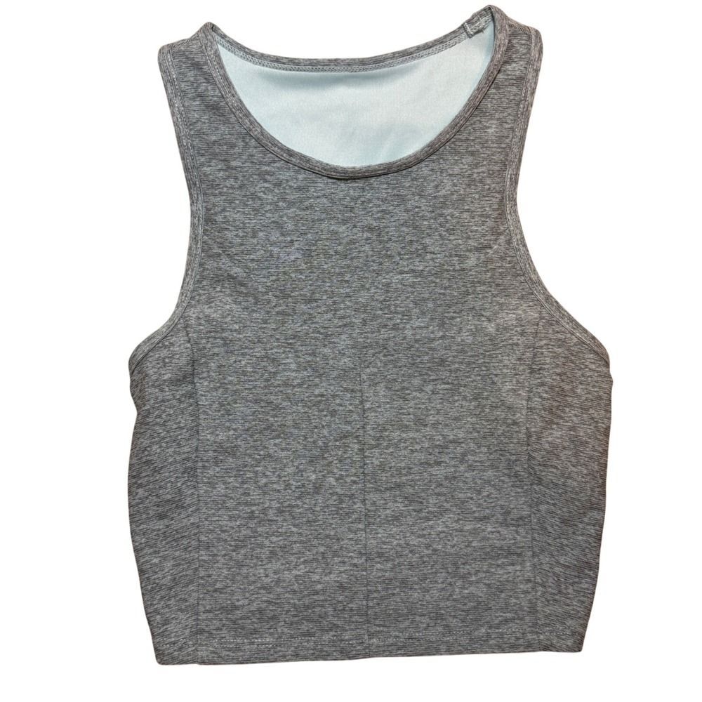 JoyLab Women's Longline‎ Sports Bra Size X-Small Mint Blue Gray